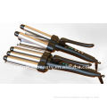 Triple curling tong, hair curler